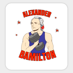 Alexander BAMilton Sticker